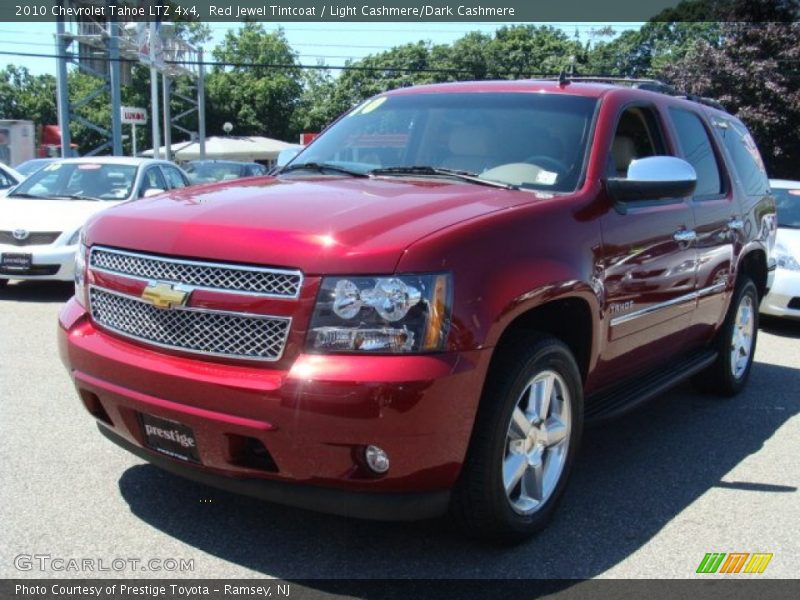 Red Jewel Tintcoat / Light Cashmere/Dark Cashmere 2010 Chevrolet Tahoe LTZ 4x4