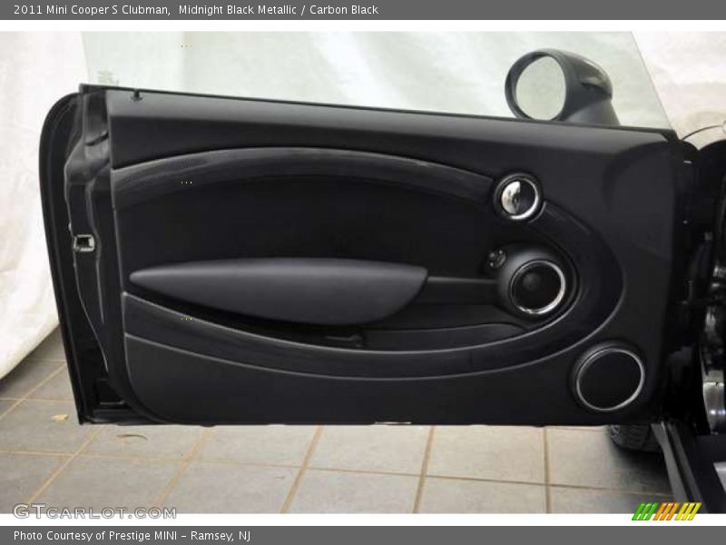 Midnight Black Metallic / Carbon Black 2011 Mini Cooper S Clubman