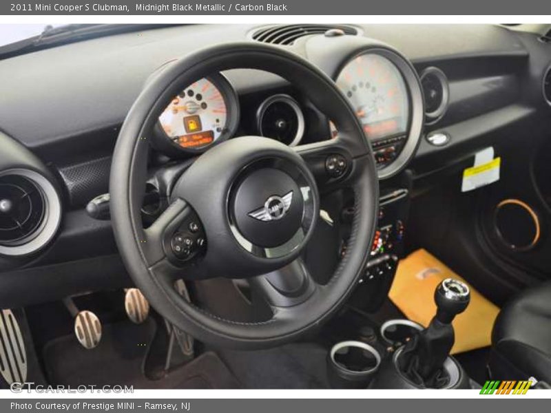 Midnight Black Metallic / Carbon Black 2011 Mini Cooper S Clubman