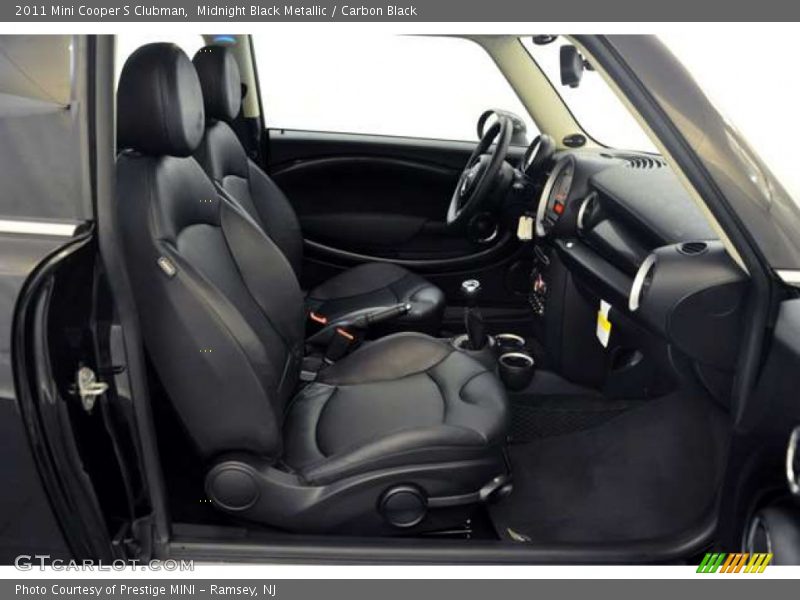 Midnight Black Metallic / Carbon Black 2011 Mini Cooper S Clubman