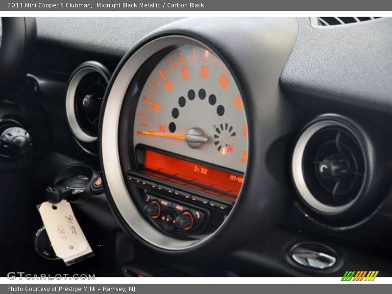 Midnight Black Metallic / Carbon Black 2011 Mini Cooper S Clubman
