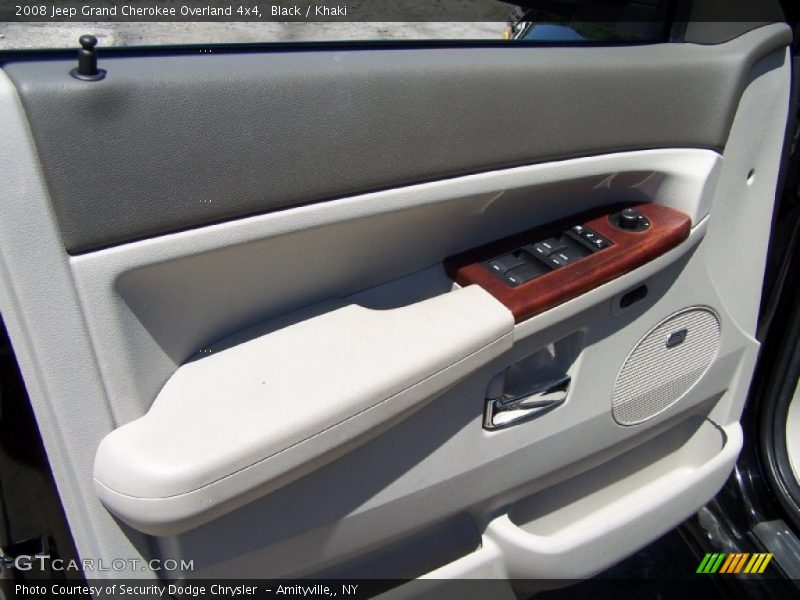 Black / Khaki 2008 Jeep Grand Cherokee Overland 4x4