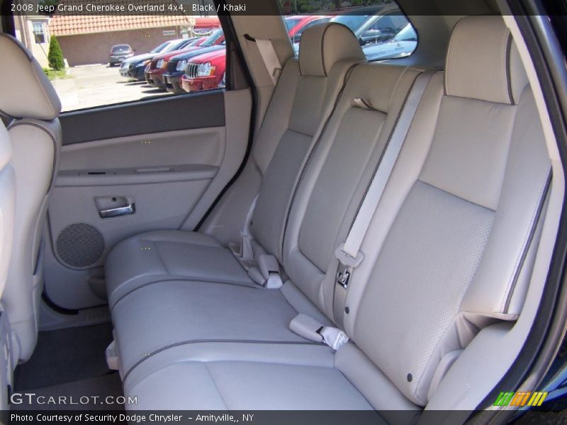 Black / Khaki 2008 Jeep Grand Cherokee Overland 4x4