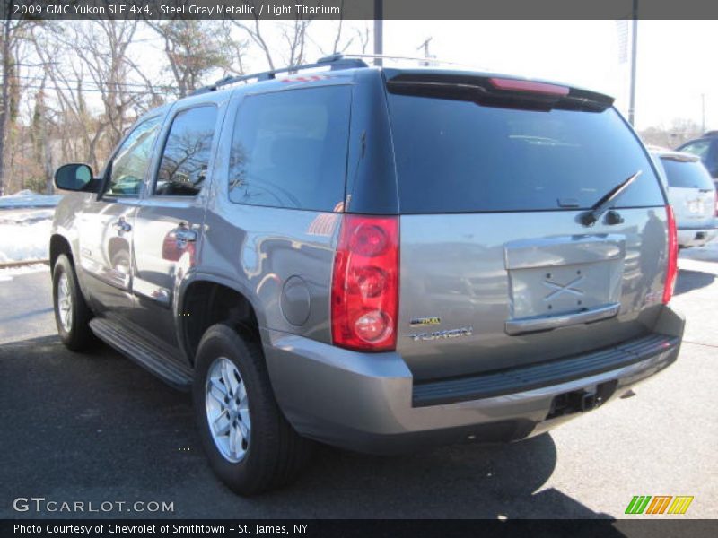 Steel Gray Metallic / Light Titanium 2009 GMC Yukon SLE 4x4