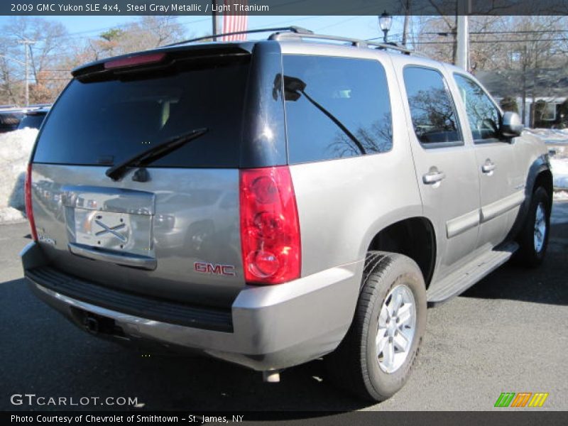 Steel Gray Metallic / Light Titanium 2009 GMC Yukon SLE 4x4