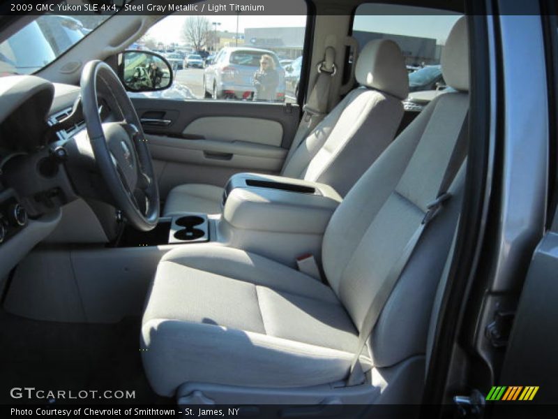 Steel Gray Metallic / Light Titanium 2009 GMC Yukon SLE 4x4