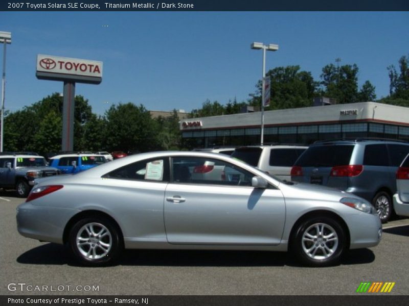 Titanium Metallic / Dark Stone 2007 Toyota Solara SLE Coupe