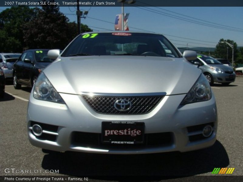 Titanium Metallic / Dark Stone 2007 Toyota Solara SLE Coupe