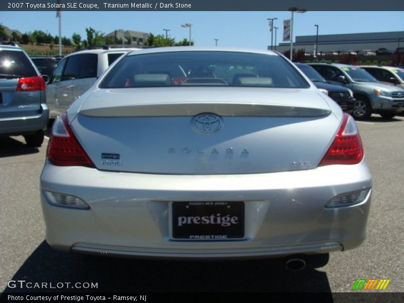 Titanium Metallic / Dark Stone 2007 Toyota Solara SLE Coupe