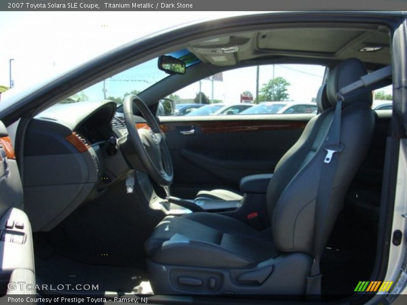 Titanium Metallic / Dark Stone 2007 Toyota Solara SLE Coupe