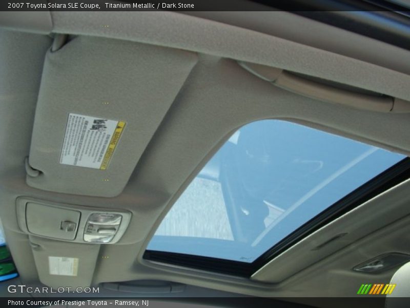 Titanium Metallic / Dark Stone 2007 Toyota Solara SLE Coupe