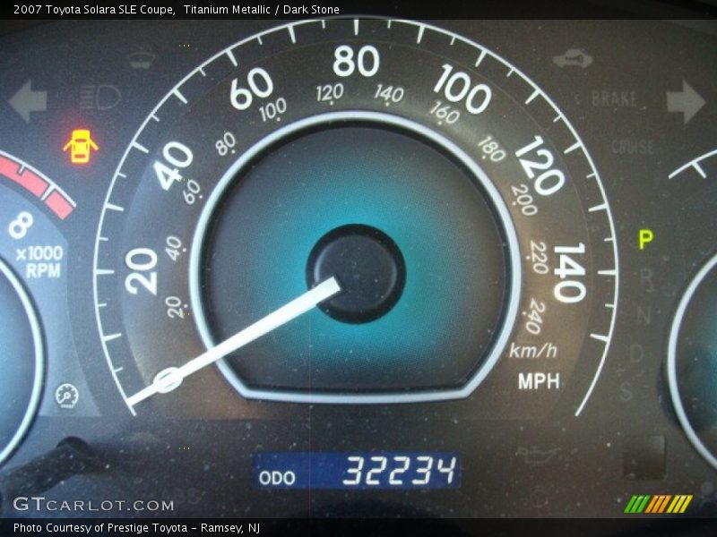 Titanium Metallic / Dark Stone 2007 Toyota Solara SLE Coupe