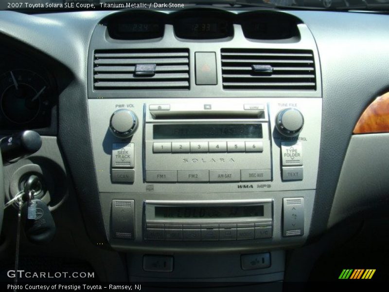 Titanium Metallic / Dark Stone 2007 Toyota Solara SLE Coupe