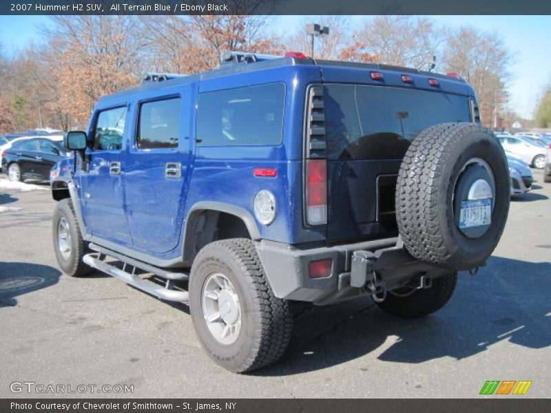 All Terrain Blue / Ebony Black 2007 Hummer H2 SUV