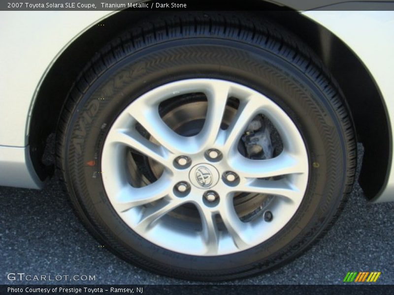 Titanium Metallic / Dark Stone 2007 Toyota Solara SLE Coupe