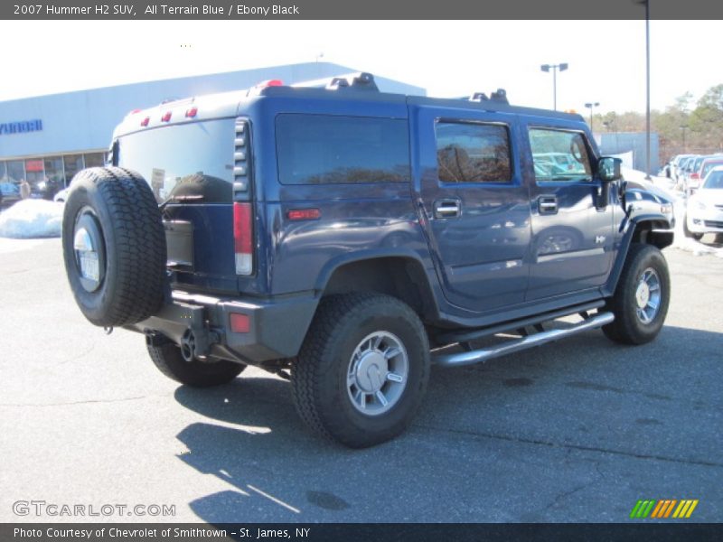 All Terrain Blue / Ebony Black 2007 Hummer H2 SUV