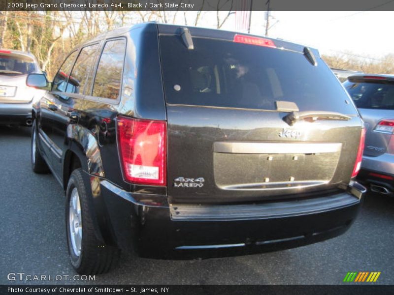 Black / Dark Slate Gray 2008 Jeep Grand Cherokee Laredo 4x4