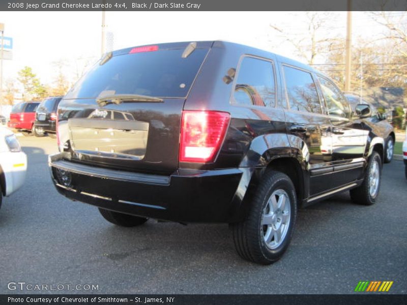 Black / Dark Slate Gray 2008 Jeep Grand Cherokee Laredo 4x4