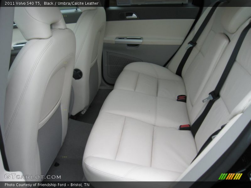 Black / Umbra/Calcite Leather 2011 Volvo S40 T5