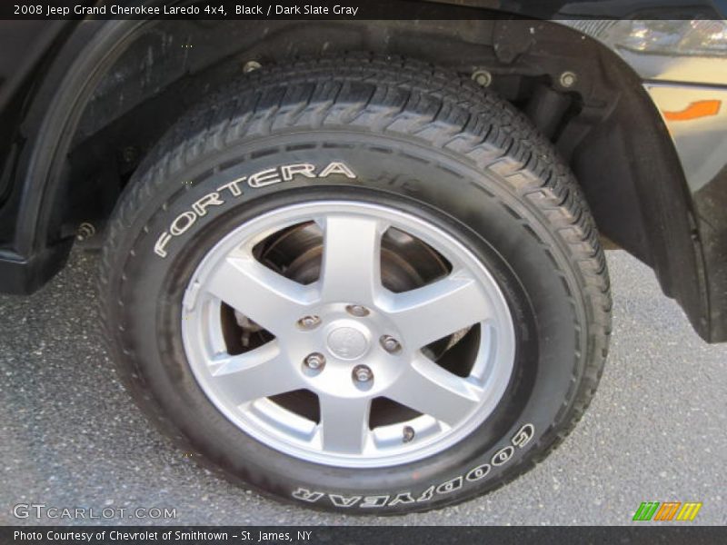 Black / Dark Slate Gray 2008 Jeep Grand Cherokee Laredo 4x4