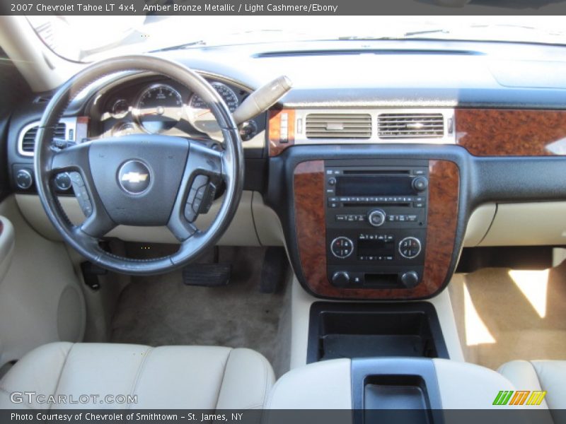 Amber Bronze Metallic / Light Cashmere/Ebony 2007 Chevrolet Tahoe LT 4x4