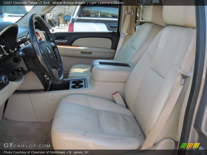 Amber Bronze Metallic / Light Cashmere/Ebony 2007 Chevrolet Tahoe LT 4x4