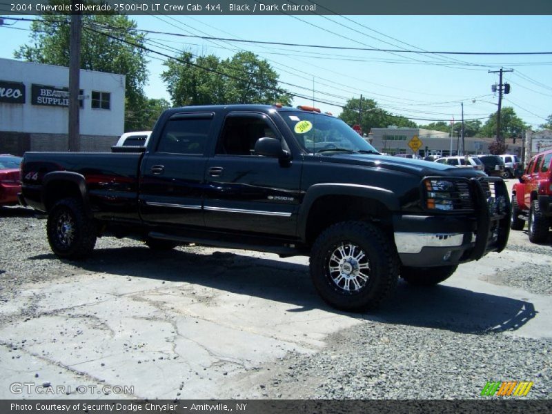 Black / Dark Charcoal 2004 Chevrolet Silverado 2500HD LT Crew Cab 4x4