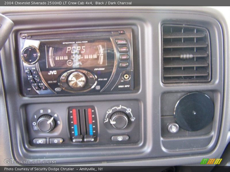 Black / Dark Charcoal 2004 Chevrolet Silverado 2500HD LT Crew Cab 4x4