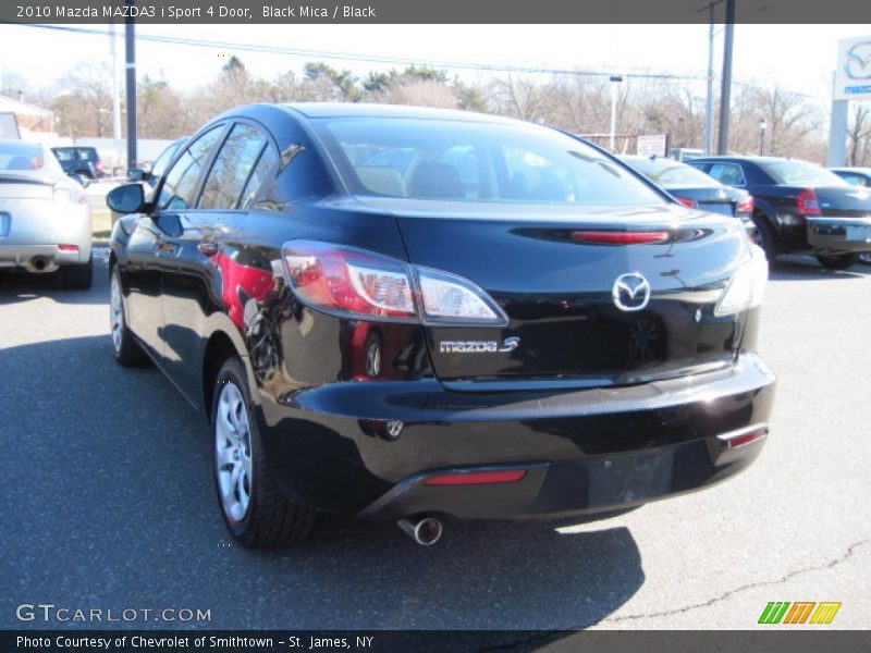 Black Mica / Black 2010 Mazda MAZDA3 i Sport 4 Door