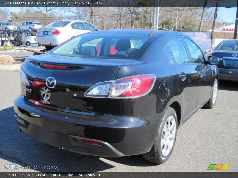 Black Mica / Black 2010 Mazda MAZDA3 i Sport 4 Door
