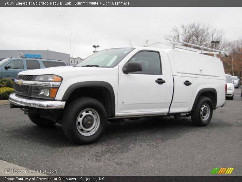 Summit White / Light Cashmere 2006 Chevrolet Colorado Regular Cab