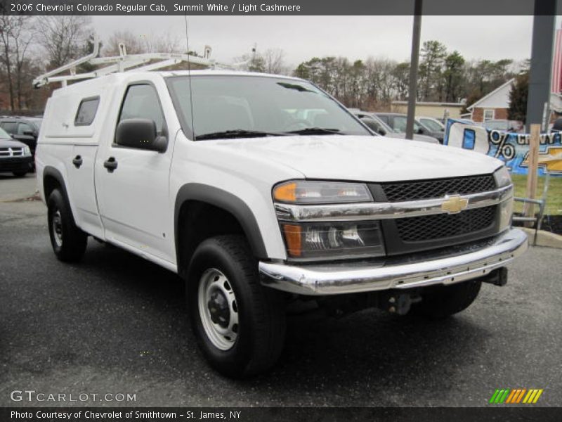 Summit White / Light Cashmere 2006 Chevrolet Colorado Regular Cab
