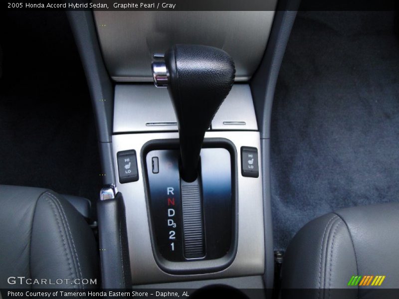 Graphite Pearl / Gray 2005 Honda Accord Hybrid Sedan