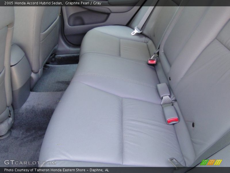 Graphite Pearl / Gray 2005 Honda Accord Hybrid Sedan