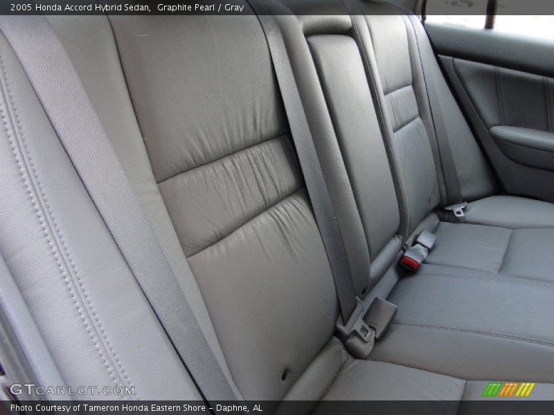Graphite Pearl / Gray 2005 Honda Accord Hybrid Sedan