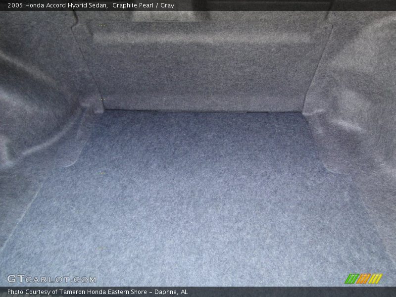 Graphite Pearl / Gray 2005 Honda Accord Hybrid Sedan