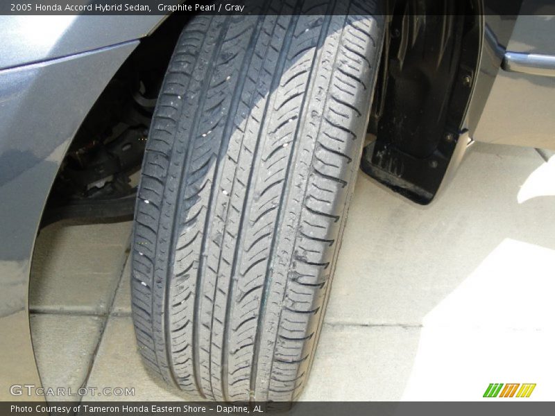 Graphite Pearl / Gray 2005 Honda Accord Hybrid Sedan