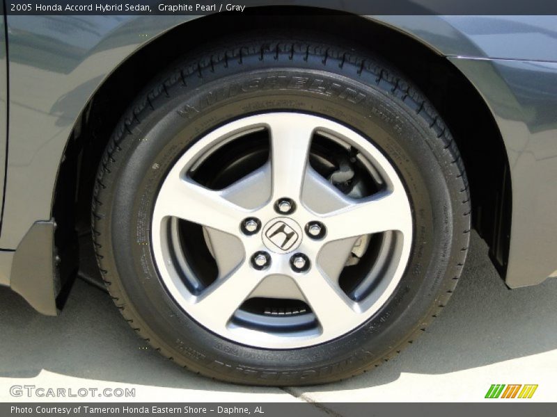 Graphite Pearl / Gray 2005 Honda Accord Hybrid Sedan
