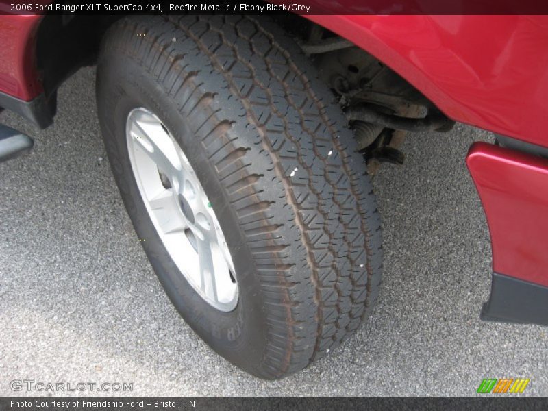 Redfire Metallic / Ebony Black/Grey 2006 Ford Ranger XLT SuperCab 4x4