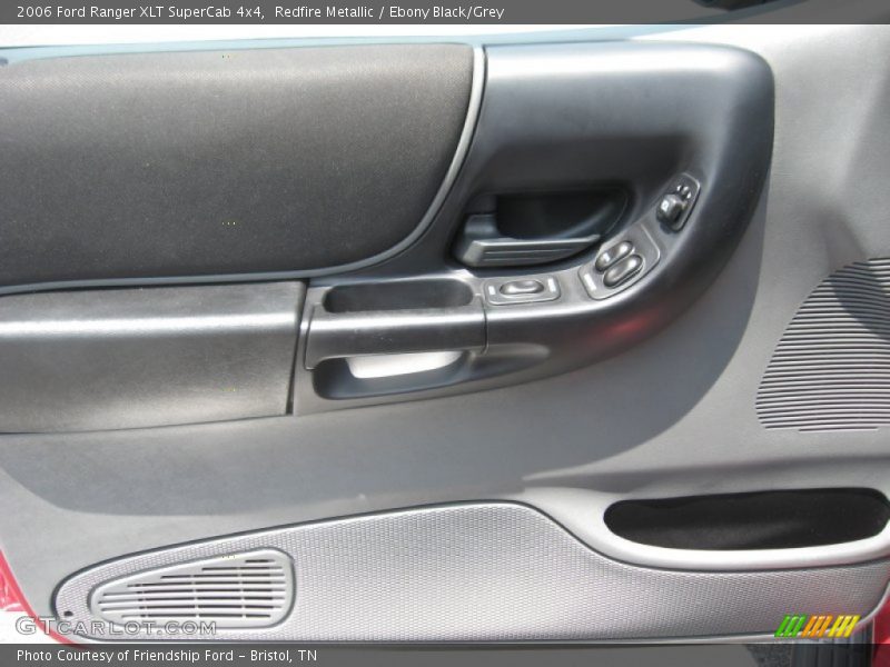 Redfire Metallic / Ebony Black/Grey 2006 Ford Ranger XLT SuperCab 4x4