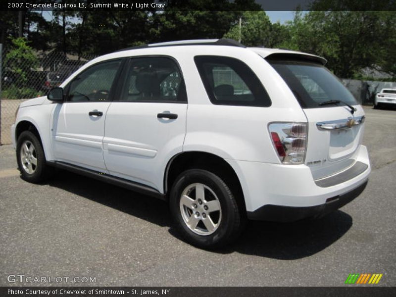 Summit White / Light Gray 2007 Chevrolet Equinox LS