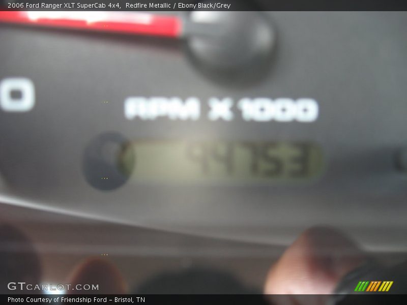 Redfire Metallic / Ebony Black/Grey 2006 Ford Ranger XLT SuperCab 4x4