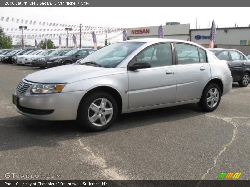 Silver Nickel / Gray 2006 Saturn ION 2 Sedan