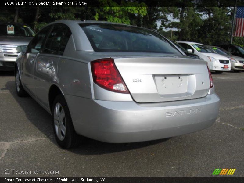 Silver Nickel / Gray 2006 Saturn ION 2 Sedan