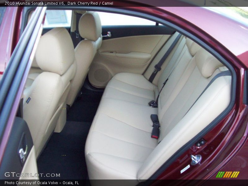  2010 Sonata Limited V6 Camel Interior