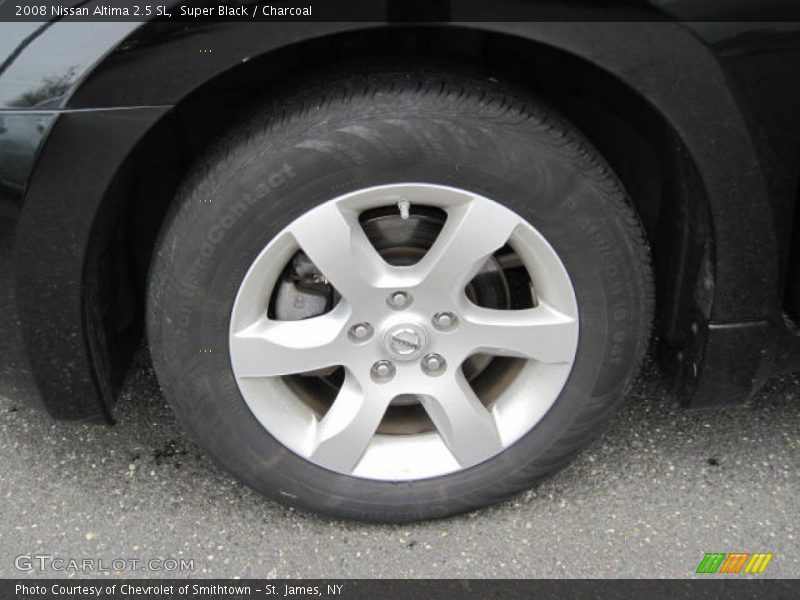 Super Black / Charcoal 2008 Nissan Altima 2.5 SL