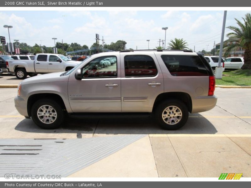 Silver Birch Metallic / Light Tan 2008 GMC Yukon SLE