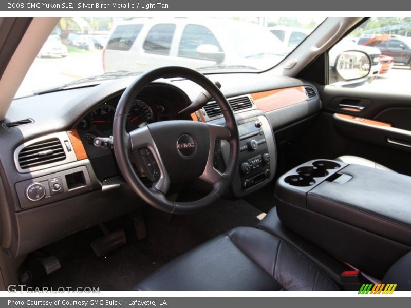 Silver Birch Metallic / Light Tan 2008 GMC Yukon SLE