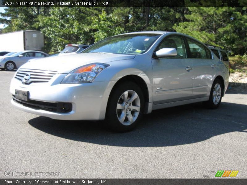 Radiant Silver Metallic / Frost 2007 Nissan Altima Hybrid