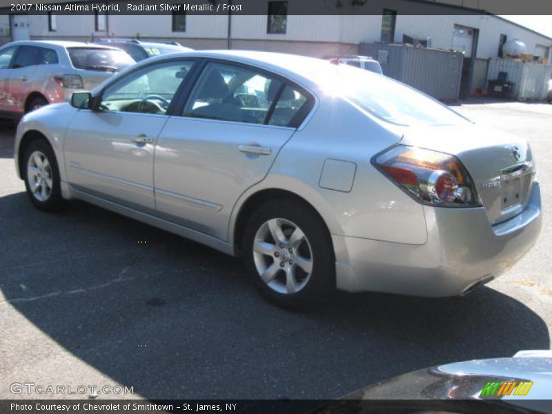 Radiant Silver Metallic / Frost 2007 Nissan Altima Hybrid